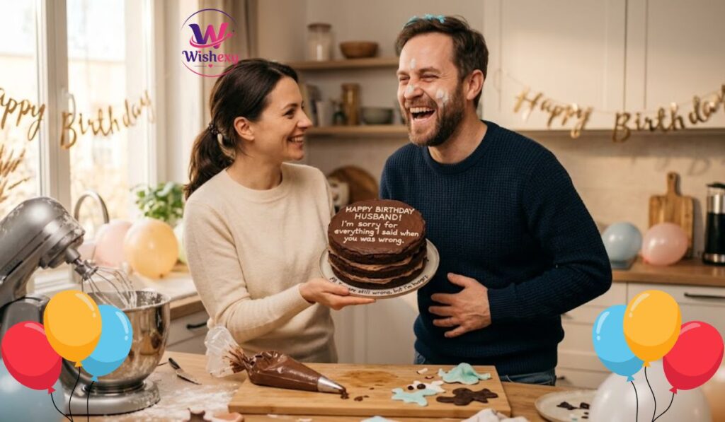 Funny Birthday Wishes for Husband