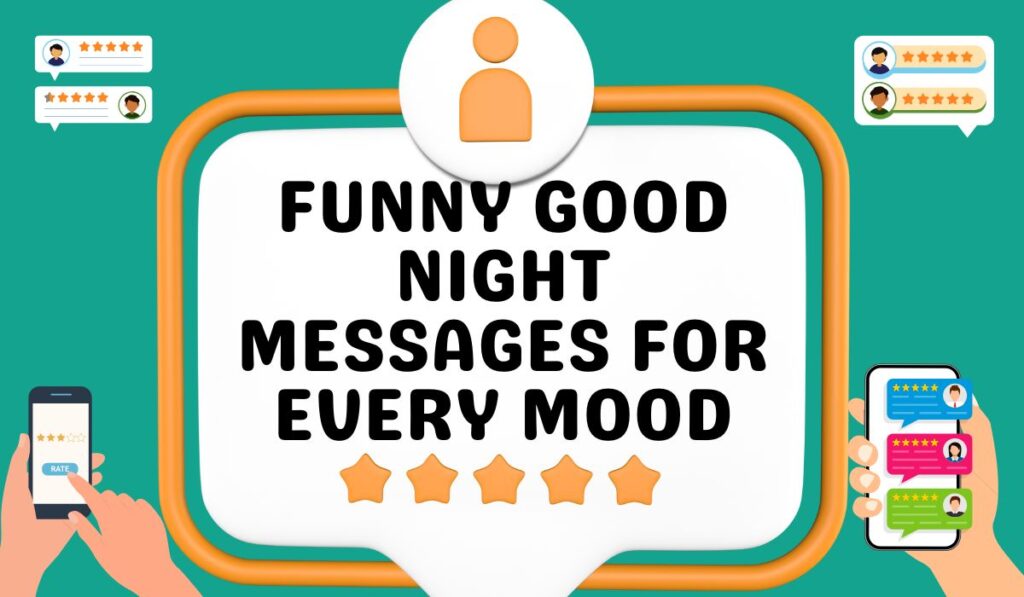 Funny Good Night Messages for Every Mood