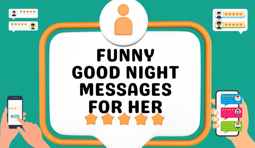 Funny Good Night Messages for Her
