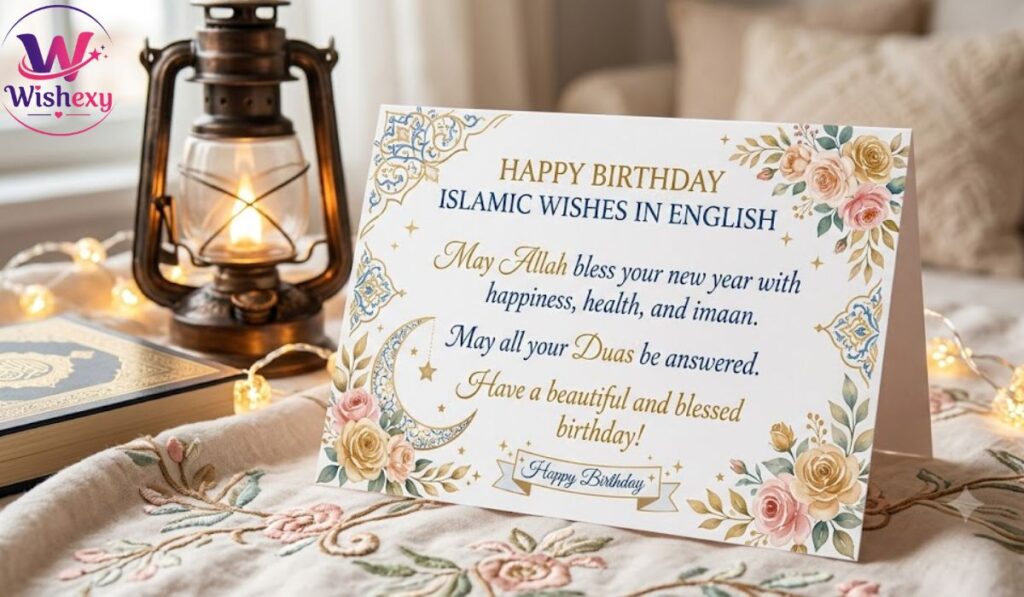 Happy Birthday Islamic Wishes in English?