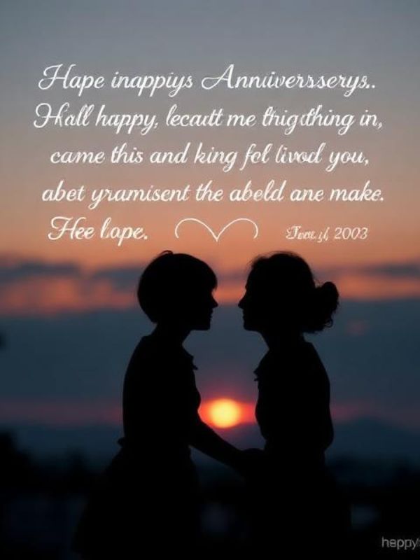 Heartfelt Anniversary Wishes