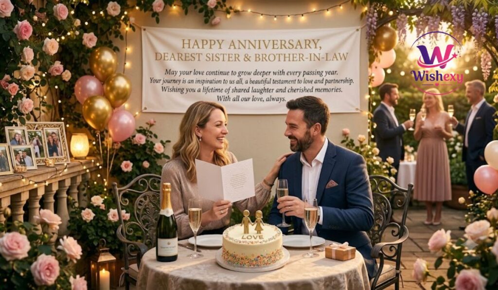 Inspirational Anniversary Wishes For Sister And Brother-in-Law