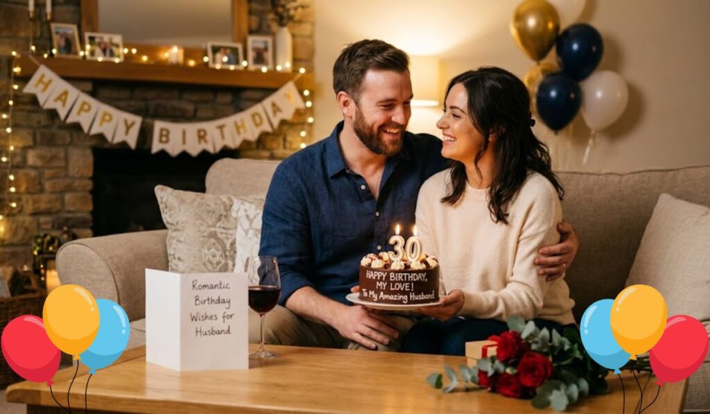 Romantic Birthday Wishes for Husband