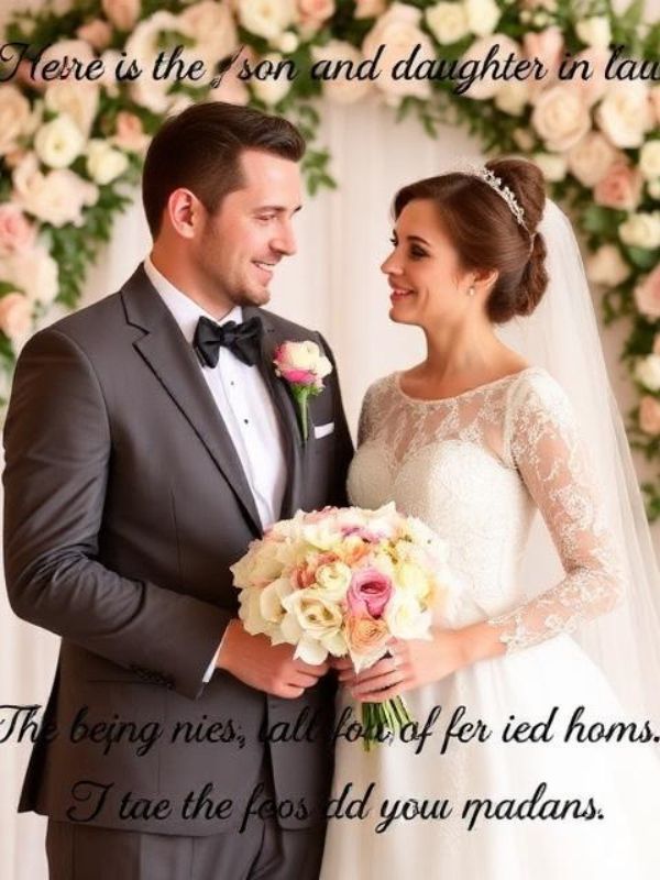 Wedding Anniversary Wishes For Son And Daughter in Law