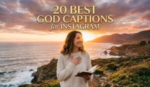 20 Best God Captions for Instagram