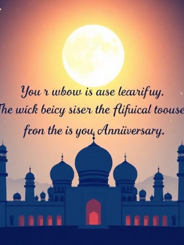 Best 95+ Islamic Anniversary Wishes