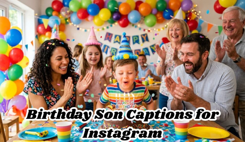 Birthday Son Captions for Instagram