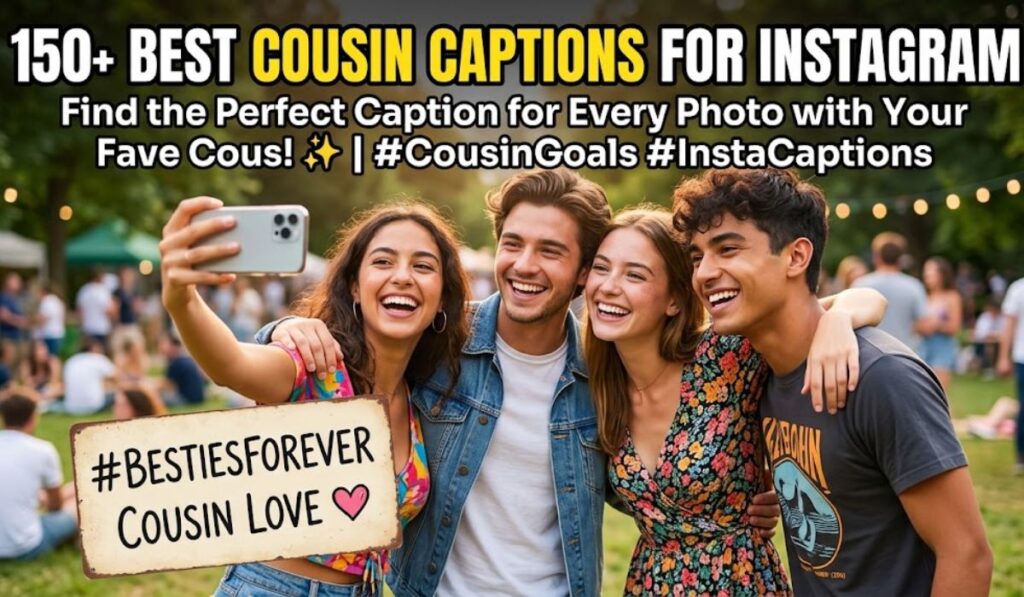 Cousin Captions for Instagram