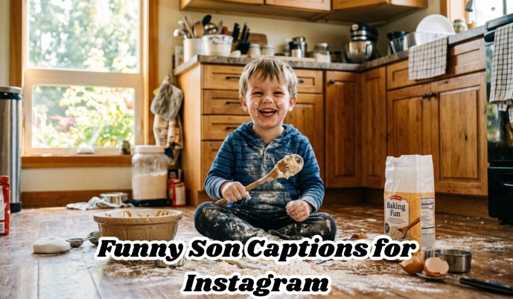 Funny Son Captions for Instagram