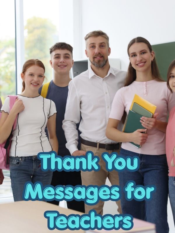 Thank You Messages for Teachers